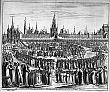 Widok Kremla podczas procesji Niedzieli Palmowej, ok. 1729